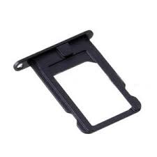 sim car tray holder for iphone 5 nero